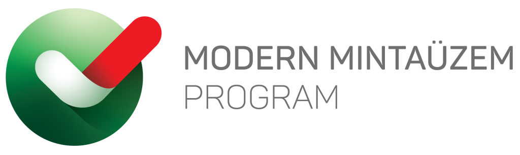 ModeM logo 2soros szürketipo