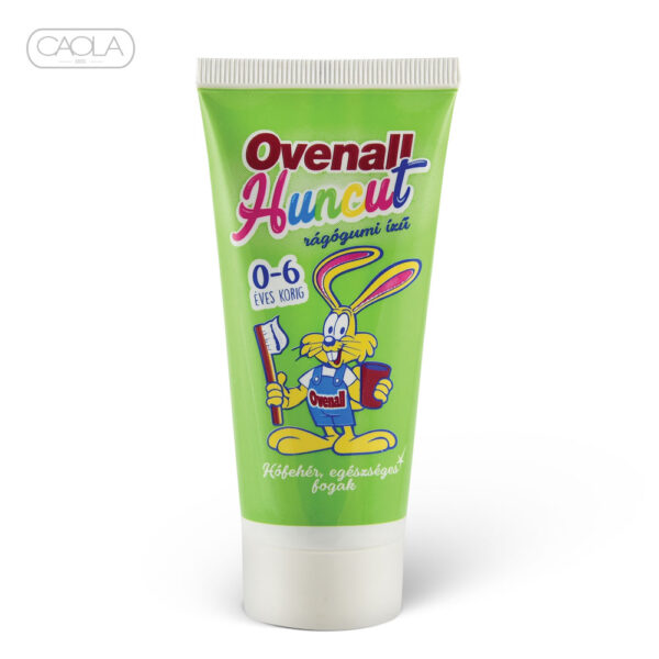 Ovenall Huncut fluoridmentes gyermekfogkrem 0 6 eves korig 50ml 002