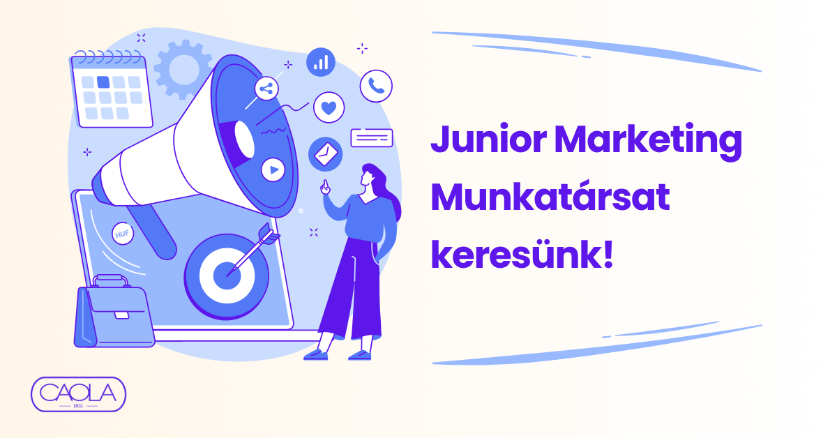 Junior Marketing Munkatárs